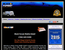 Tablet Screenshot of blackforestmobiledetail.com